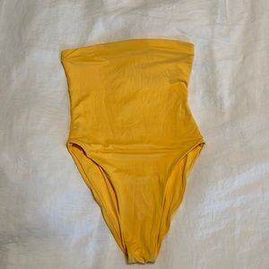 Toast Swim Tube Top One Piece